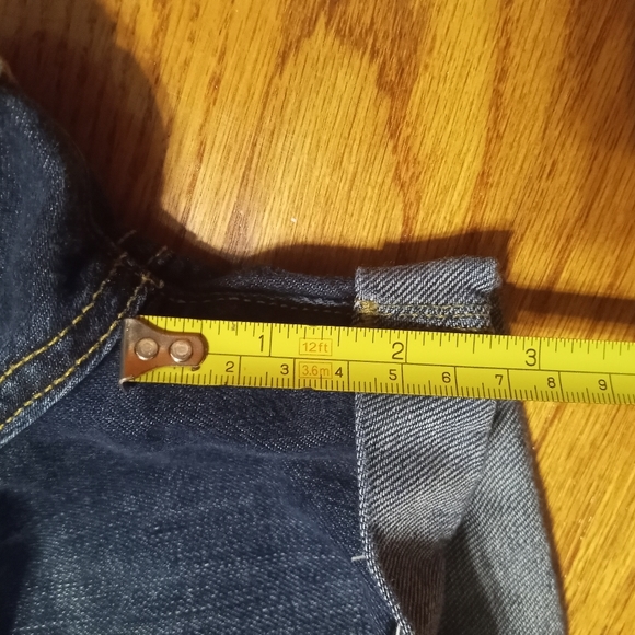 PAIGE Jimmy Jimmy distressed womens cuffed denim jean shorts Size 28 - Picture 6 of 8